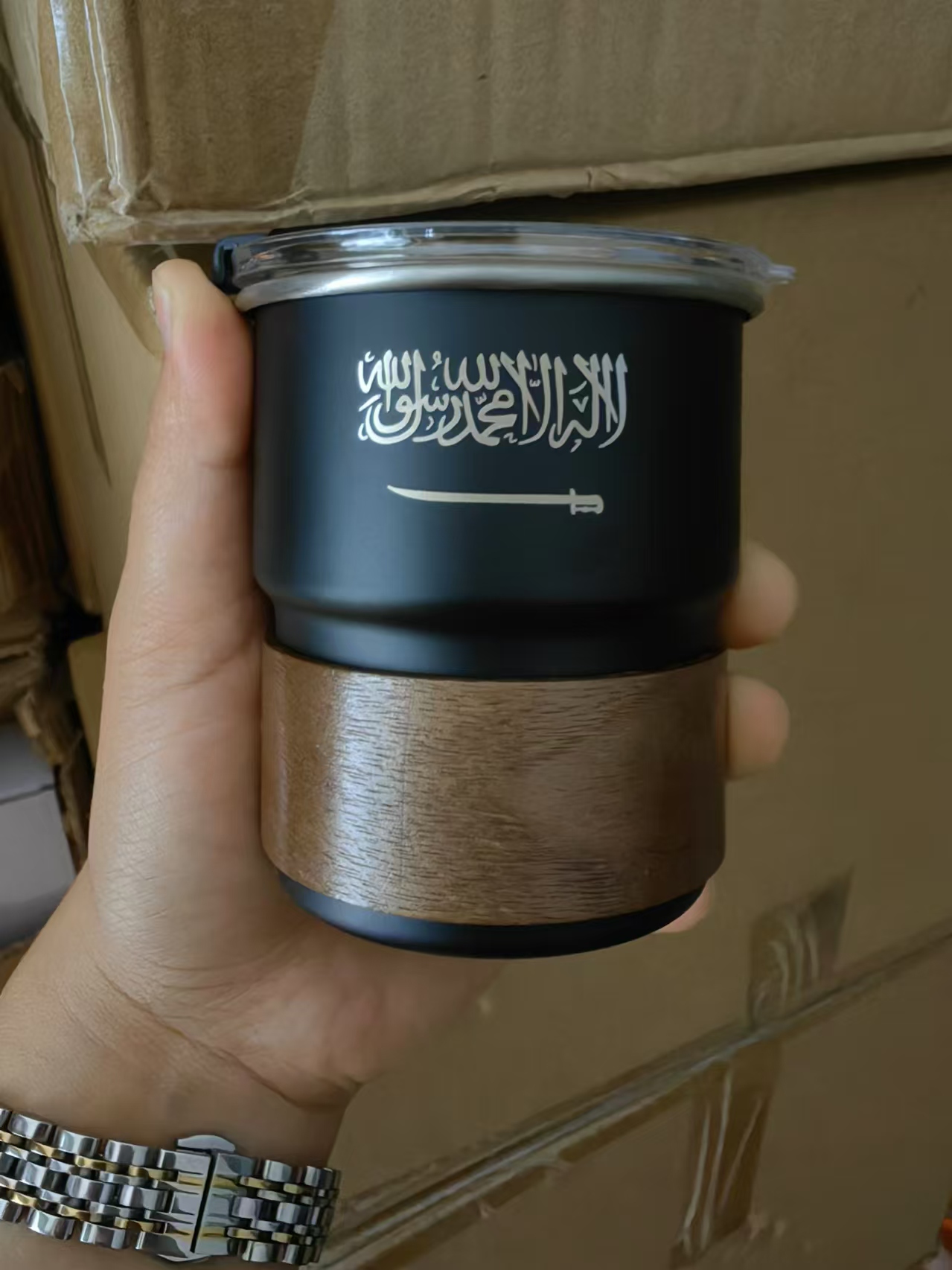 Outdoor Coffee Equipment - كوب بيرة من الفولاذ المقاوم للصدأ