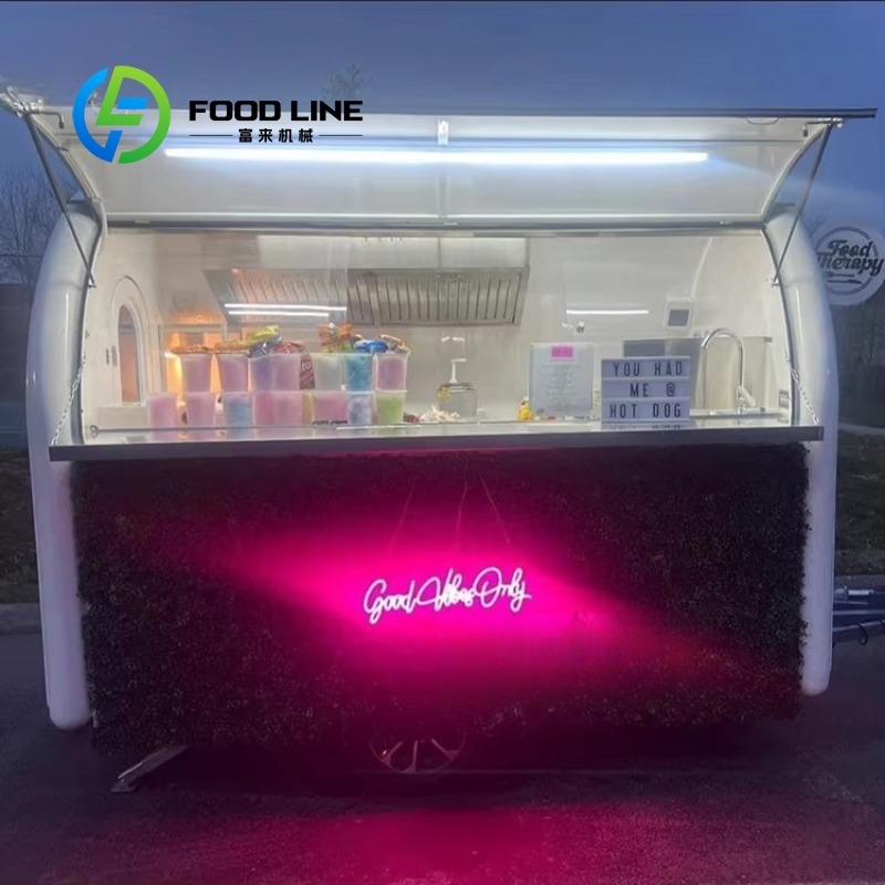 Coffee Equipment For Business - عربة طعام متنقلة مخصصة ومجهزة بالكامل