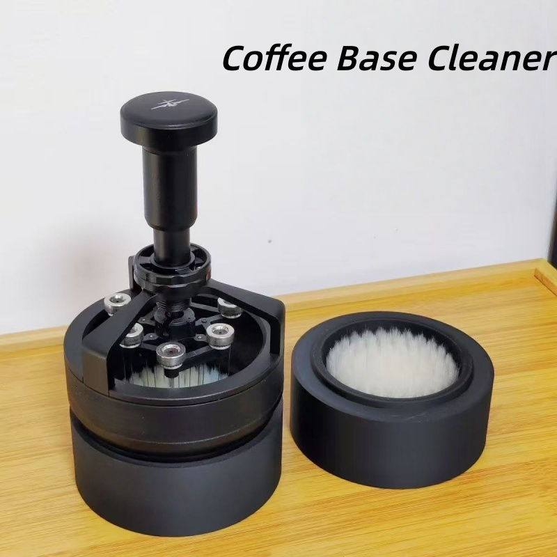 Coffee Equipment Kit - قاعدة تنظيف مطلية بمسحوق قهوة الإسبريسو