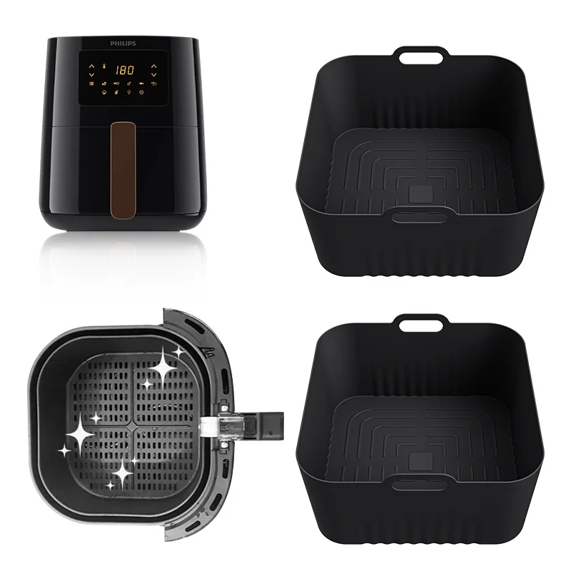 قالب سيليكون مقاس 17 سم للاستخ - مراجعة Philips Air Fryer Hd9252 وسعره