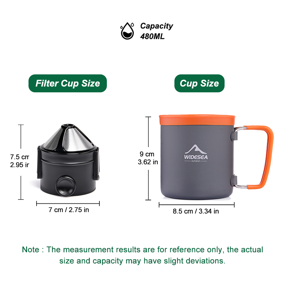 أدوات المائدة للتخييم، مجموعة  - مراجعة Outdoor Coffee Equipment وسعره