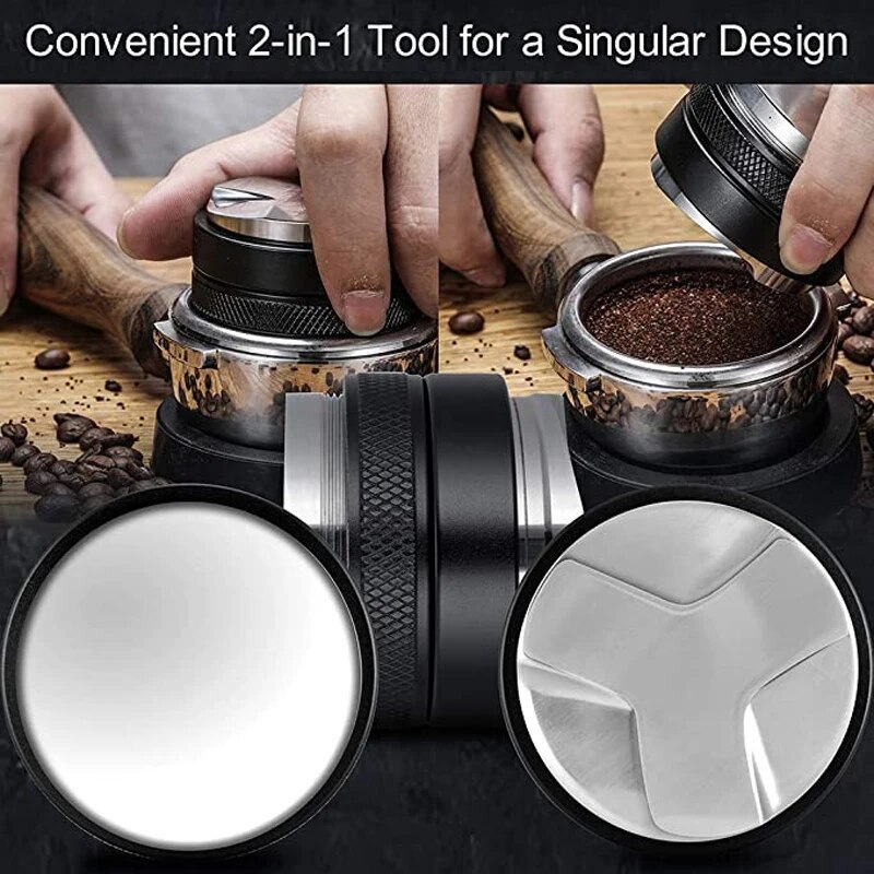 موزع قهوة برأسين وعبث ، مقاس م - مراجعة Coffee Equipment Kit وسعره