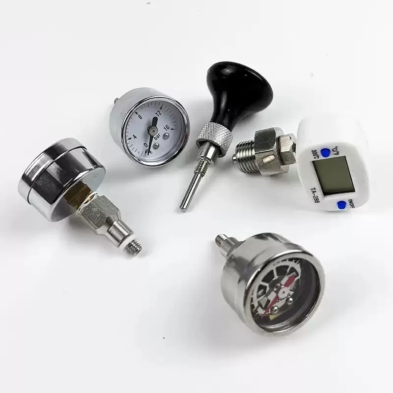 مقياس ضغط ودرجة حرارة رأس المج - مراجعة Pressure Gauge Espresso وسعره