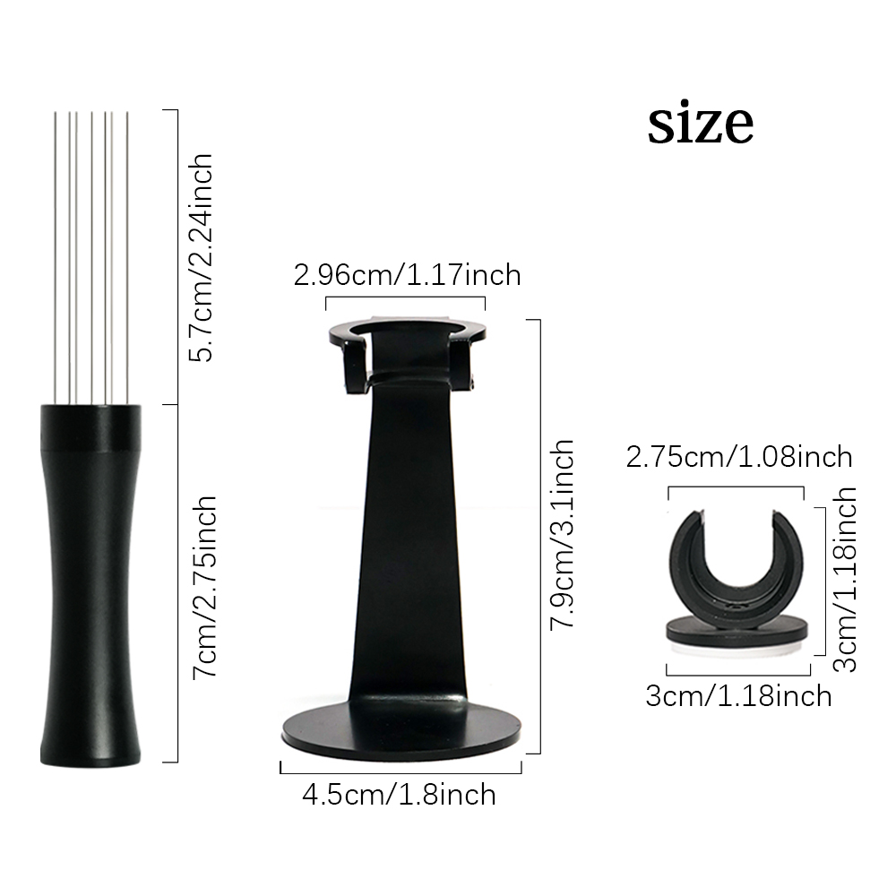 القهوة WDT أداة اسبريسو الموزع - مراجعة Coffee Equipment Kit وسعره