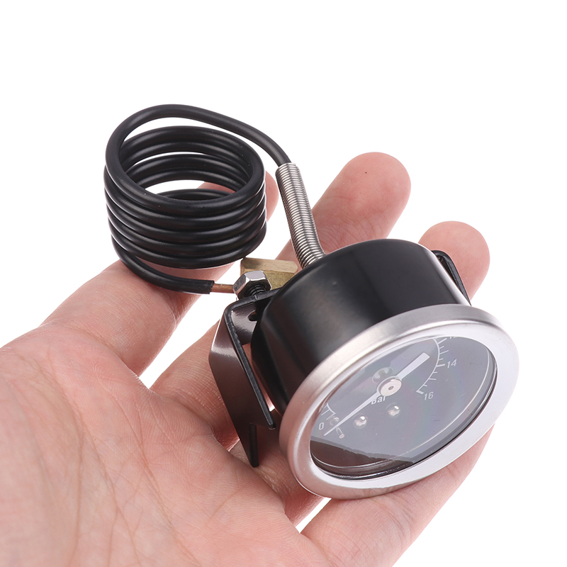 مقياس ضغط عالي 16 بار مناسب لآ - مراجعة Pressure Gauge Espresso وسعره