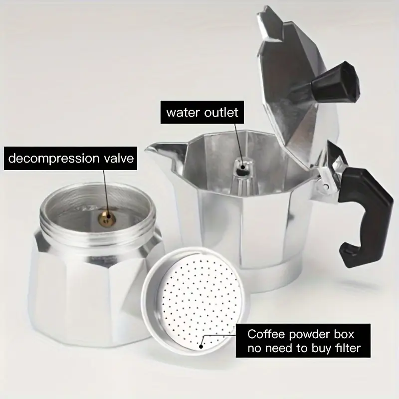 وعاء موكا كلاسيكي من الألومنيو - مراجعة Outdoor Coffee Equipment وسعره