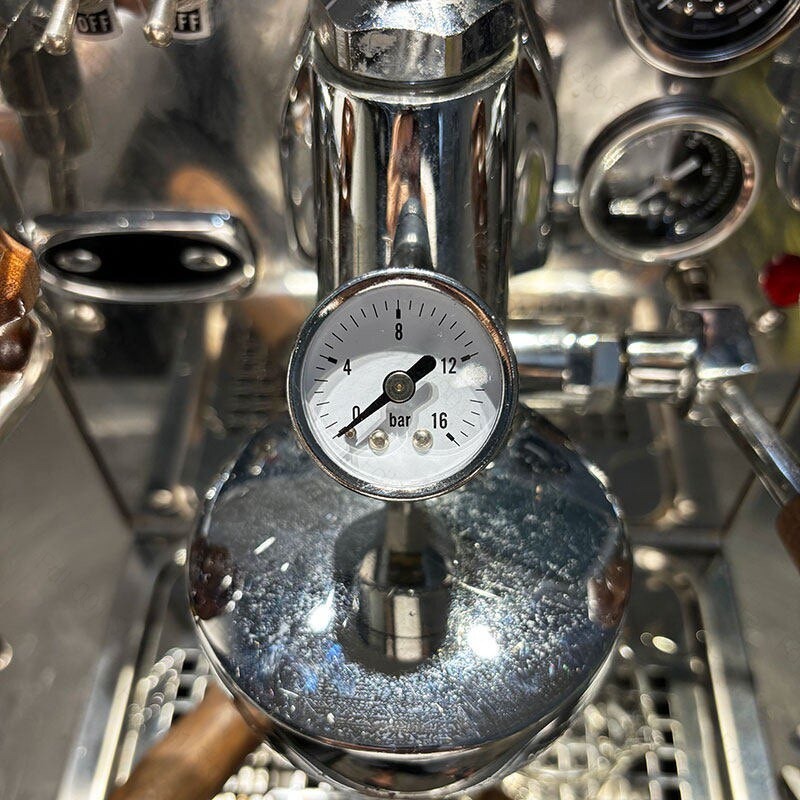 طقم ترقية ماكينة الإسبريسو E61 - مراجعة Pressure Gauge Espresso وسعره