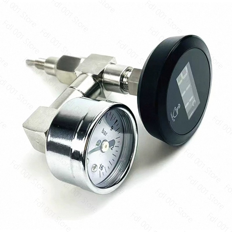 طقم ترقية ماكينة الإسبريسو E61 - مراجعة Pressure Gauge Espresso وسعره